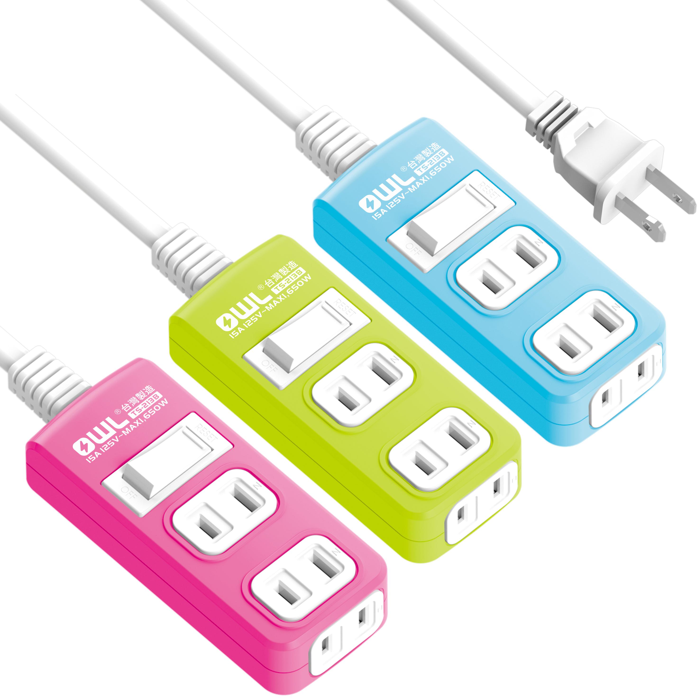 延長用電源線組(2P)