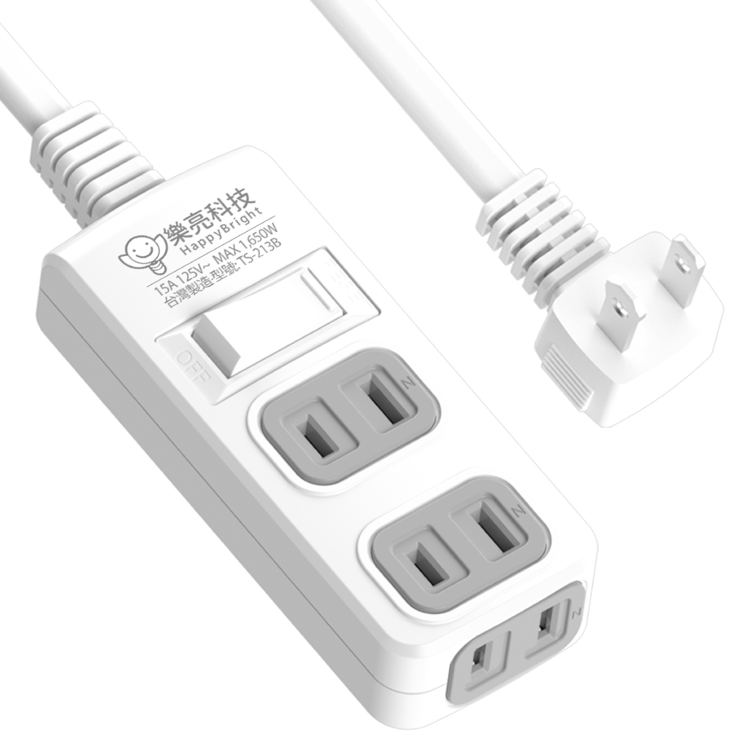 延長用電源線組(2P)