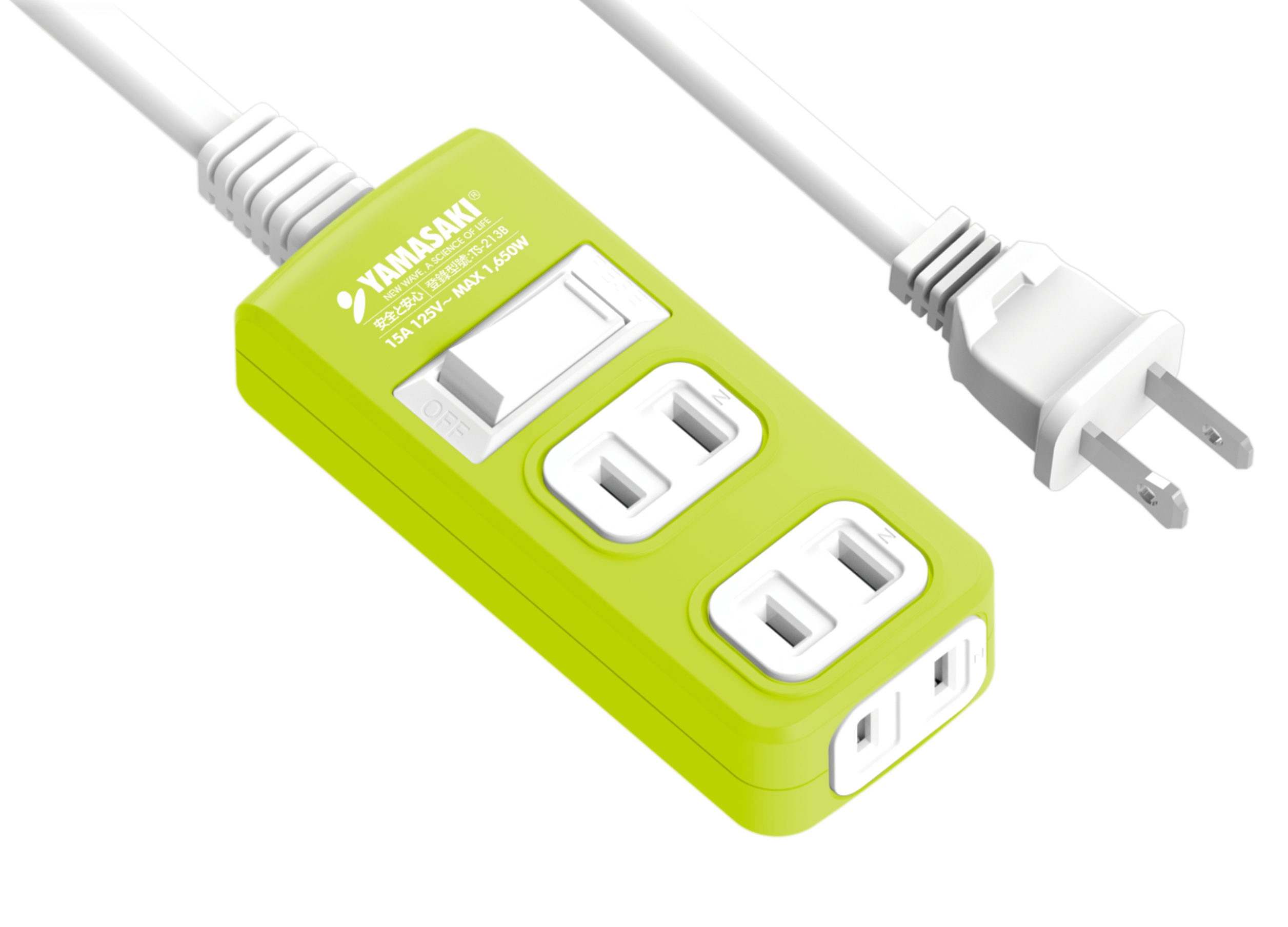 延長用電源線組(2P)