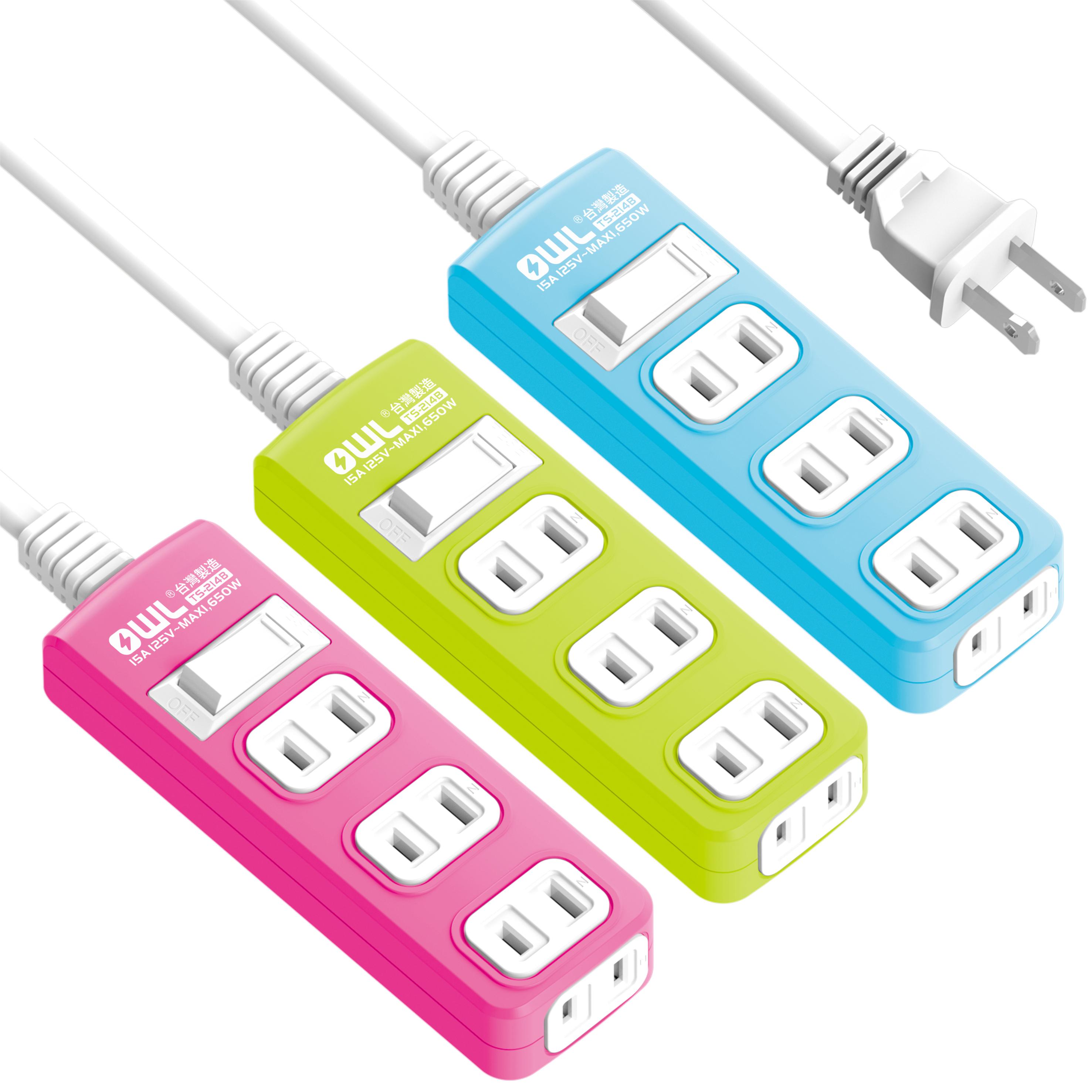 延長用電源線組(2P)