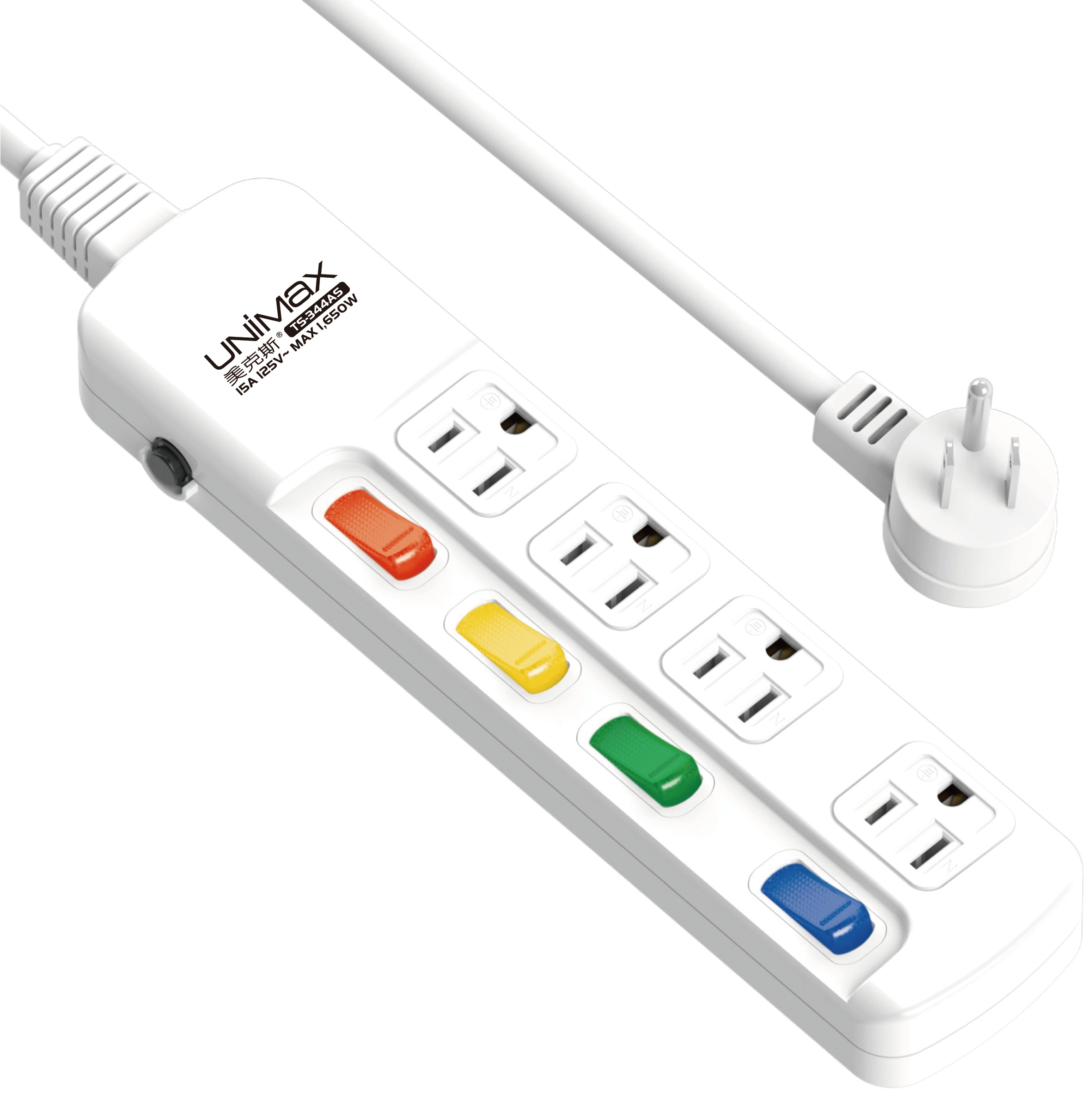 延長用電源線組(2P+E)