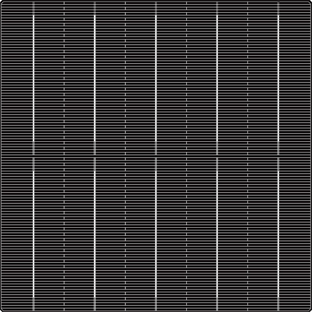 6吋單結晶矽太陽能電池